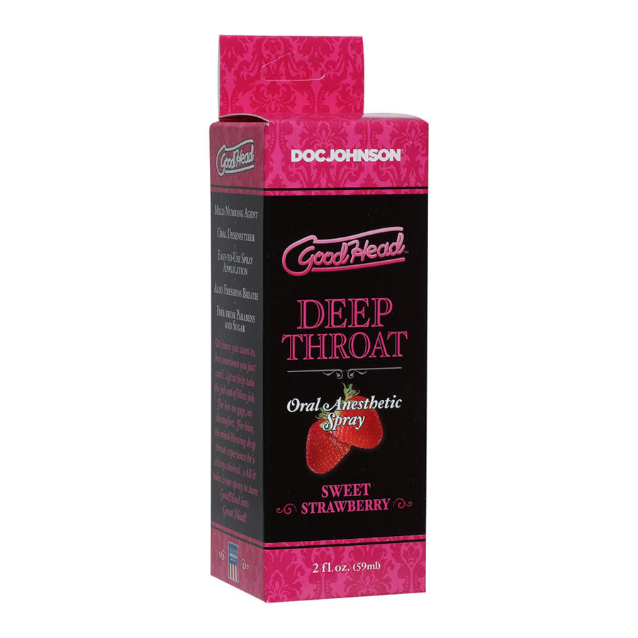 Spray Oral de Garganta Profunda - sexo oral - no mas arcadas - sin arcadas - relajante de garganta - sex shop - tiendas eroticas - envios discretos