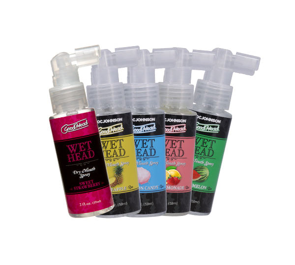 Spray Para Boca Seca Wet Head - Salivación - spray sabores - estimulante saliva - sexo oral - estimulante sexo oral - sex shop - envios discretos