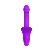 Strapless vibrante y con movimiento wave - estimulacion de pareja - pegging - lesbico - placer anal - explorando la prostata - sexo anal y vginal - lubricante a base de agua - placer compartido - arnes de pelvis - arneses - pene falso - silicona medica - recargable - sexshop dominame 