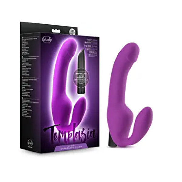 Strapless Cyrus con Bala Vibradora - Temptasia - consolador vibrador - strapless vibrador - juguete para parejas - juguetes vibradores - sexy shop
