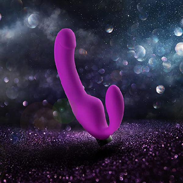 Strapless Cyrus con Bala Vibradora - Temptasia - consolador vibrador - strapless vibrador - juguete para parejas - juguetes vibradores - sexy shop