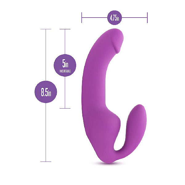 Strapless Cyrus con Bala Vibradora - Temptasia - consolador vibrador - strapless vibrador - juguete para parejas - juguetes vibradores - sexy shop