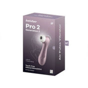 Experimenta orgasmos inolvidables con el Satisfyer Pro 2 Generación 2. Disfruta de tecnología Air-Pulse, 11 intensidades y diseño ergonómico en DominaMe.cl.