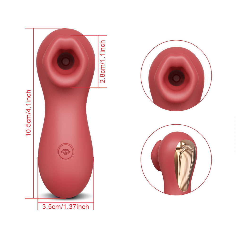 Succionador de clitoris kiss me - dominame - succionador de clitoris - vibrador succionador - succionador vaginal - Sex shop Dominame.cl