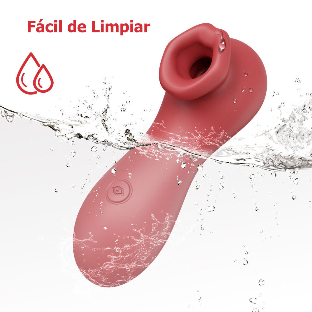 Succionador de clitoris kiss me - dominame - succionador de clitoris - vibrador succionador - succionador vaginal - Sex shop Dominame.cl