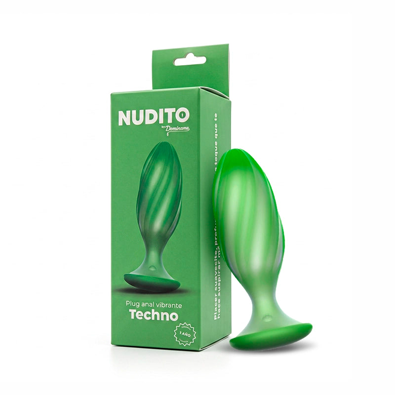 Plug Anal Vibrante Techno con App de Celular  - Juguete sexual de Dominame.cl - Sex shop de Chile 