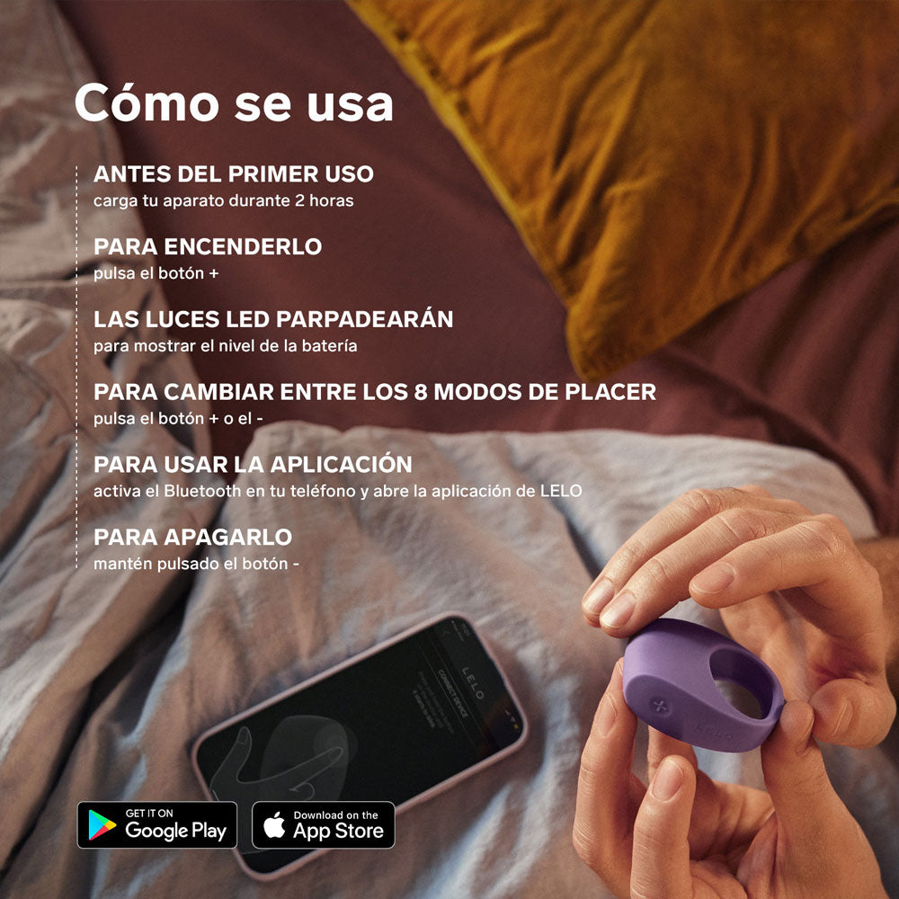 TOR™ 3 - LELO - anillo de vibraciones sonicos - anillo para pene - anillo sexual - sex shop dominame.cl