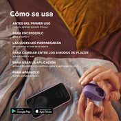 TOR™ 3 - LELO - anillo de vibraciones sonicos - anillo para pene - anillo sexual - sex shop dominame.cl