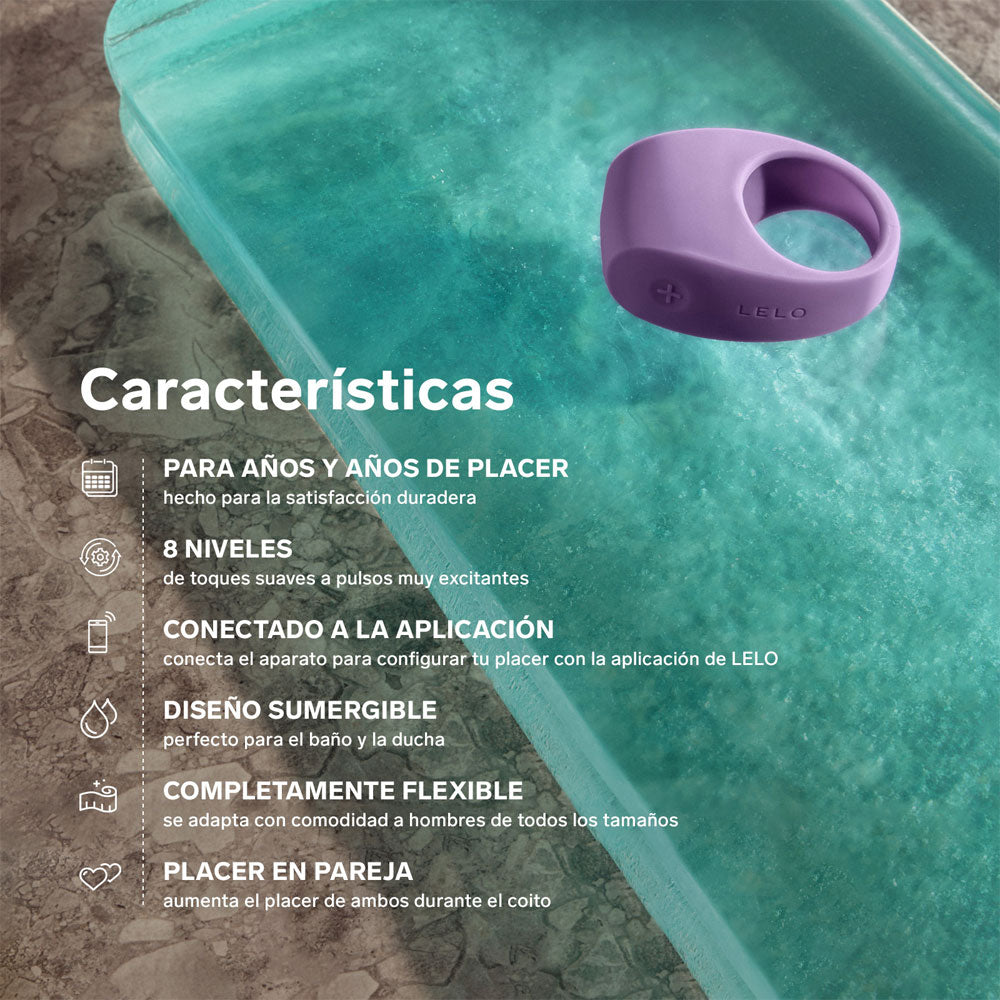 TOR™ 3 - LELO - anillo de vibraciones sonicos - anillo para pene - anillo sexual - sex shop dominame.cl