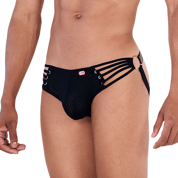 TZU Jockstrap Black - jock - suspensorio masculino - jock - lenceria de hombre - ropa intima masculina