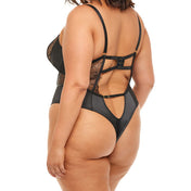Teddy Curvy de Novia Carmella - body sexy - lenceria sexies para mujer