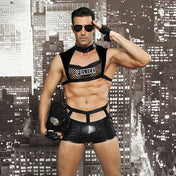 Traje Policial - JSY - disfraz erotico hombre - ropa fantasia sexual - cosplay