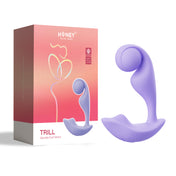 Trill vibrador dual - vibrador
 - vibrador con control - vibrador de mujer - vibrador pequeño - sex shop
- juguetes xxx
