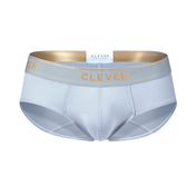brief - clever - lycra - spandex - ajustable - lenceria sexy - lenceria masculina - calzoncillo - ropa interior masculina - brief gris blanco - sexshop dominame - dominame 