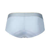 brief - clever - lycra - spandex - ajustable - lenceria sexy - lenceria masculina - calzoncillo - ropa interior masculina - brief gris blanco - sexshop dominame - dominame 