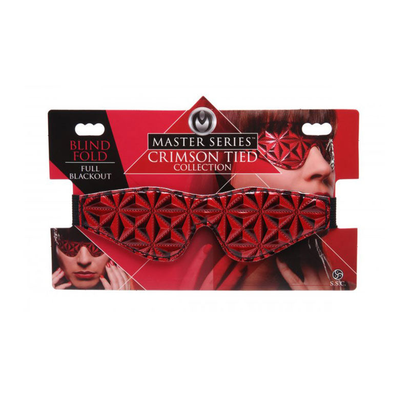 Venda Full Blackout Crimson Tied - Accesorios de bondage - bdsm - sex-shop