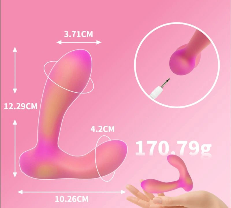 Vibrador Prostatico Flamix con App de Celular  - Juguete sexual de Dominame.cl - Sex shop de Chile 