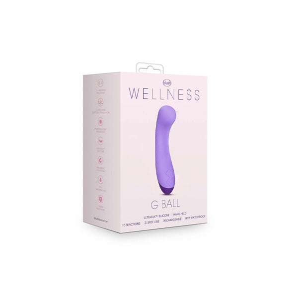Vibrador Con Bola Punto G - Wellness - Vibrador no falico - dildo vibrador - consolador - vibrador punto G - juguetes sexuales