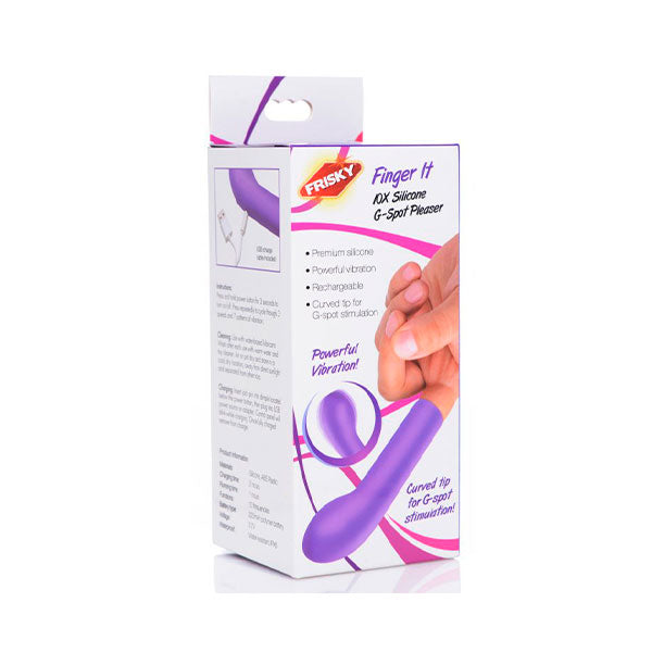 Vibrador Dedo Para Punto G - Finger It 10X - Vibrador punto G - vibrador vaginal - vibrador intimo