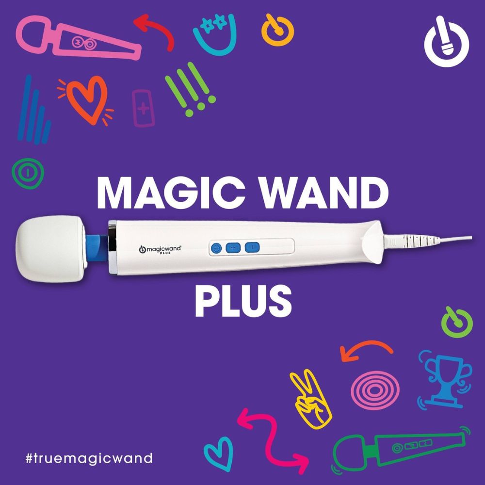 Vibrador Masajeador Hitachi Magic Wand - Plus - Vibratex - masajeadores más potentes y famosos del mundo - Sex shop chile