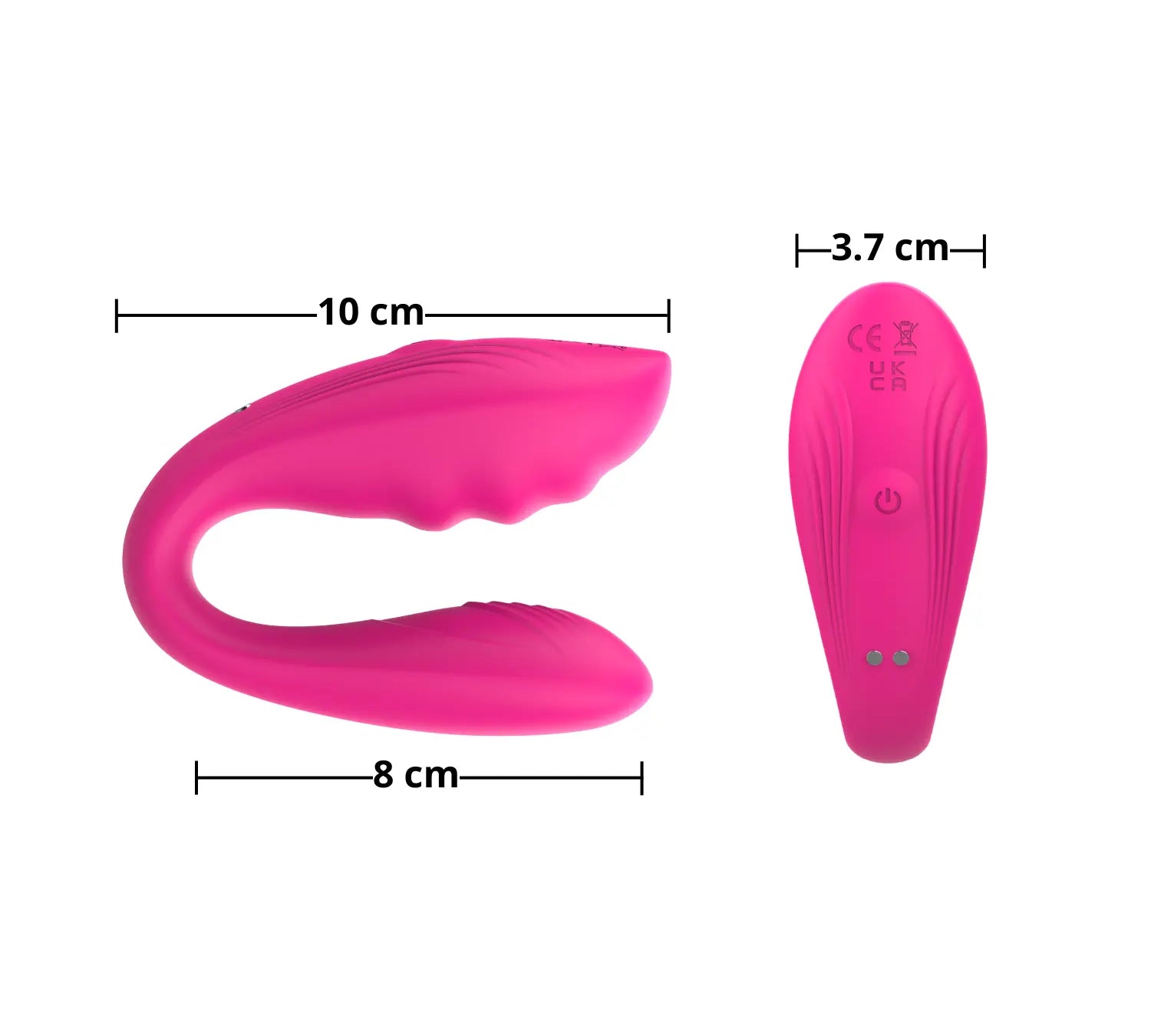 vibrador de pareja raven - vibrador dominame - vibrador con control remoto - placer en pareja - juguete vibrante - nueva coleccion dominame - sexshop - punto g - clitoris - estrechez vaginal