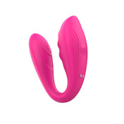 vibrador de pareja raven - vibrador dominame - vibrador con control remoto - placer en pareja - juguete vibrante - nueva coleccion dominame - sexshop - punto g - clitoris - estrechez vaginal