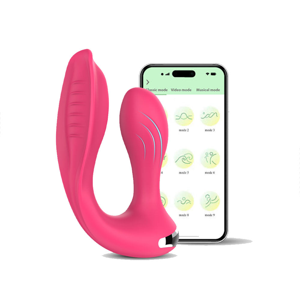 Vibrador de parejas el melocoton - dominame - juguetes anales - juguetes sexuales vibradores - plug anal vibrador - Sex shop Dominame.cl