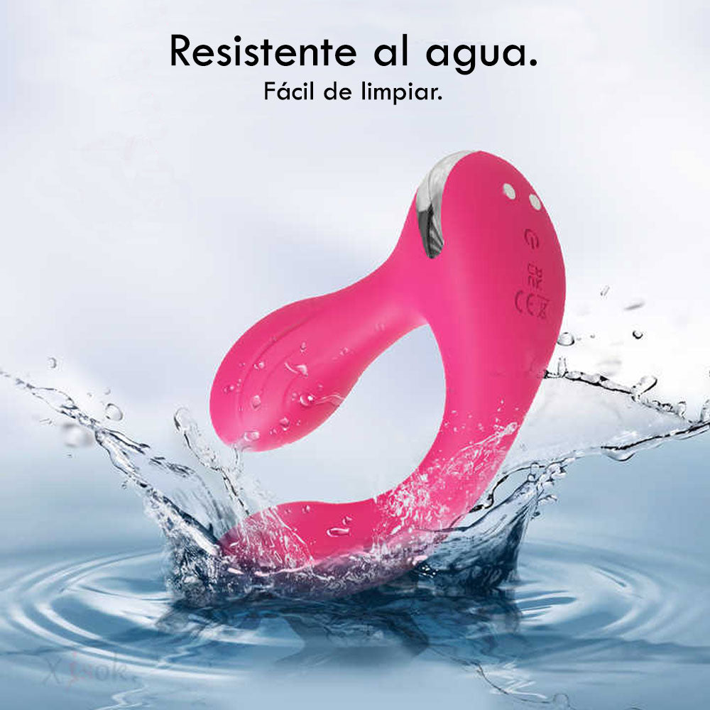 Vibrador de parejas el melocoton - dominame - juguetes anales - juguetes sexuales vibradores - plug anal vibrador - Sex shop Dominame.cl
