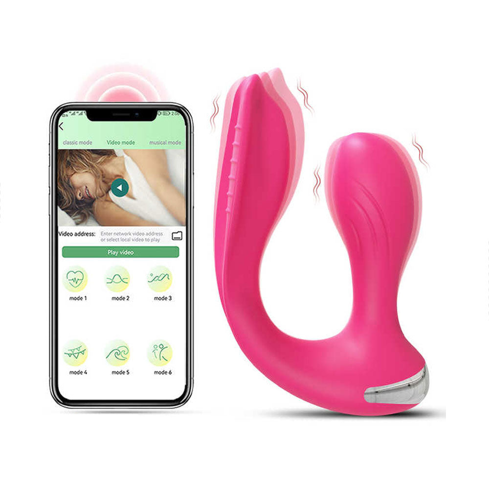 Vibrador de parejas el melocoton - dominame - juguetes anales - juguetes sexuales vibradores - plug anal vibrador - Sex shop Dominame.cl