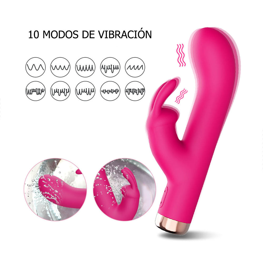 Vibrador lola bunny  - dominame - juguetes sexuales vibradores - vibrador conejo - vibrador de mujer - vibrador conejo - Sex shop Dominame.cl