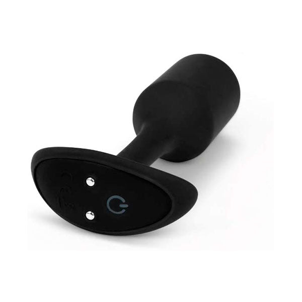 Vibrador snug plug negro - medium - plug dlatador - dilatador anal - plug anal - plug vibrador - juguetes anales - sexshop chile