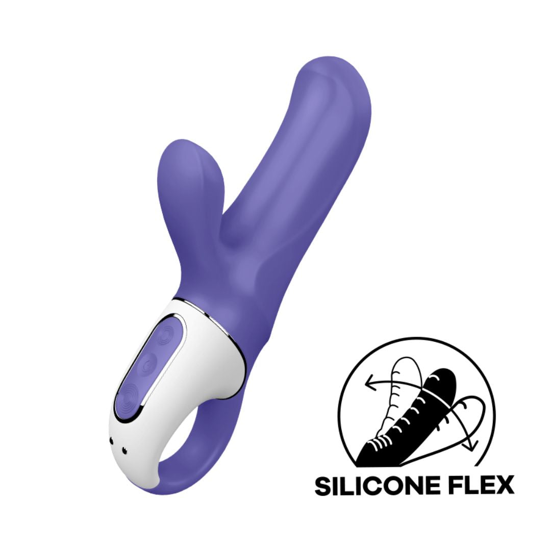 Vibrador dual magic bunny - Satisfyer - Sex shop dominame.cl