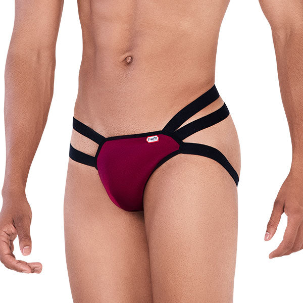 Winston Jockstrap Grape - suspensorio masculino - ropa interior de hombre - lenceria masculina - jock