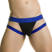 Zone Black Jockstrap - suspensorio masculino - lenceria masculina - ropa interior de hombre - portaligas