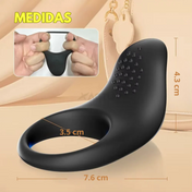 Anillo vibrante dolphin - anillo dominame - anillo para la erección - potencia la erección - mejora el orgasmo - anillo para parejas - anillo sexual - cockring - anillo de silicona - recargable - anillo para el clitoris - anillo con textura - sexshop - dominame - placer - orgasmo - santiago - chile 