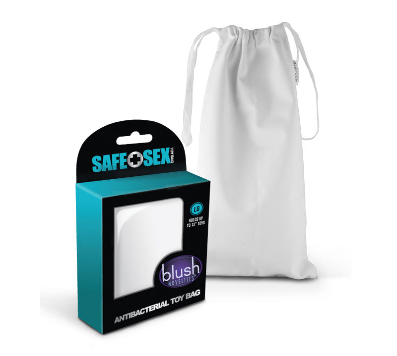 Bolsa para Juguetes Safe Sex Large - Blush Novelties - ¿Buscas el juguete sexual perfecto para ti? Potencia tu placer y vive un orgasmo único con nuestro miles de productos