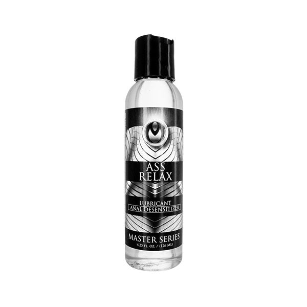 Ass Relax Lubricante Desensibilizador Anal (126ml.) - SwissNavy - Satisfayer- Trojan - Vibradores, estimuladores, consoladores, dildos, plugs, anillos realistas, penes, masturbadores, lubricantes, cosmetica. Gran variedad de juguetes sexuales - Envíos rápidos y discretos a todo Chile