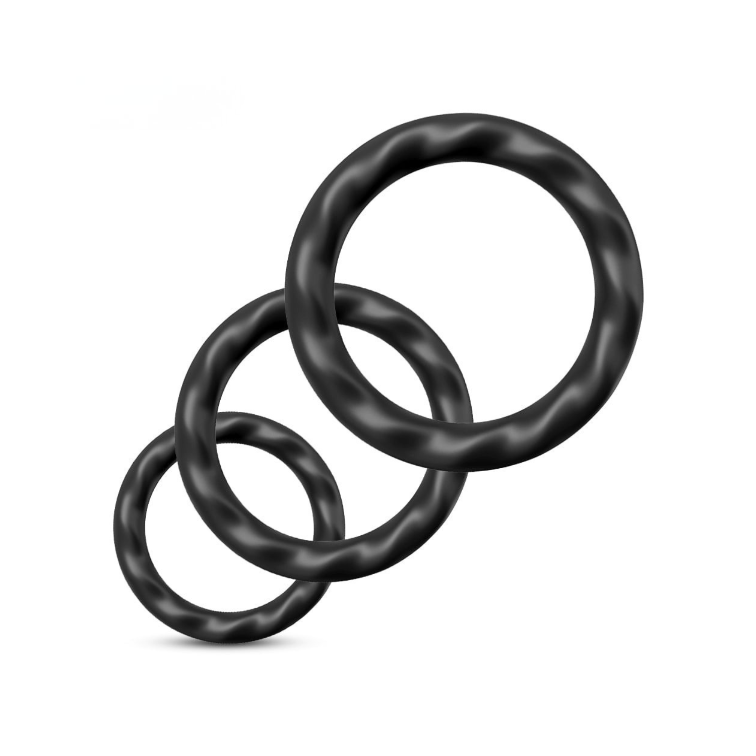 kit de anillos basicos- cockring para el pene - anillos simples - anillo negro - anillo de silicona - presion testicular - presion en el pene - mejorar la erección - potenciar la erección - mejorara el sexo - mas potencia sexual - placer intimo - placer en pareja - sexshop - dominame- santiago - chile