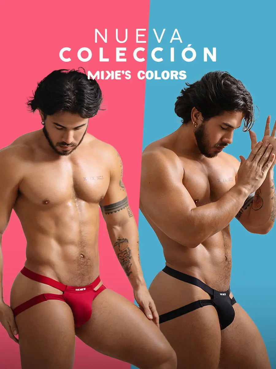 nueva coleccion - jockstrap - jockstrap masculino - lenceria masculina - lenceria erotica - lenceria sexy - comodidad - tirantes - mikes colors - lenceria colombiana - placer y comodidad - brief - bañador - levanta gluteos - sexshoop - sexi shop - dominame