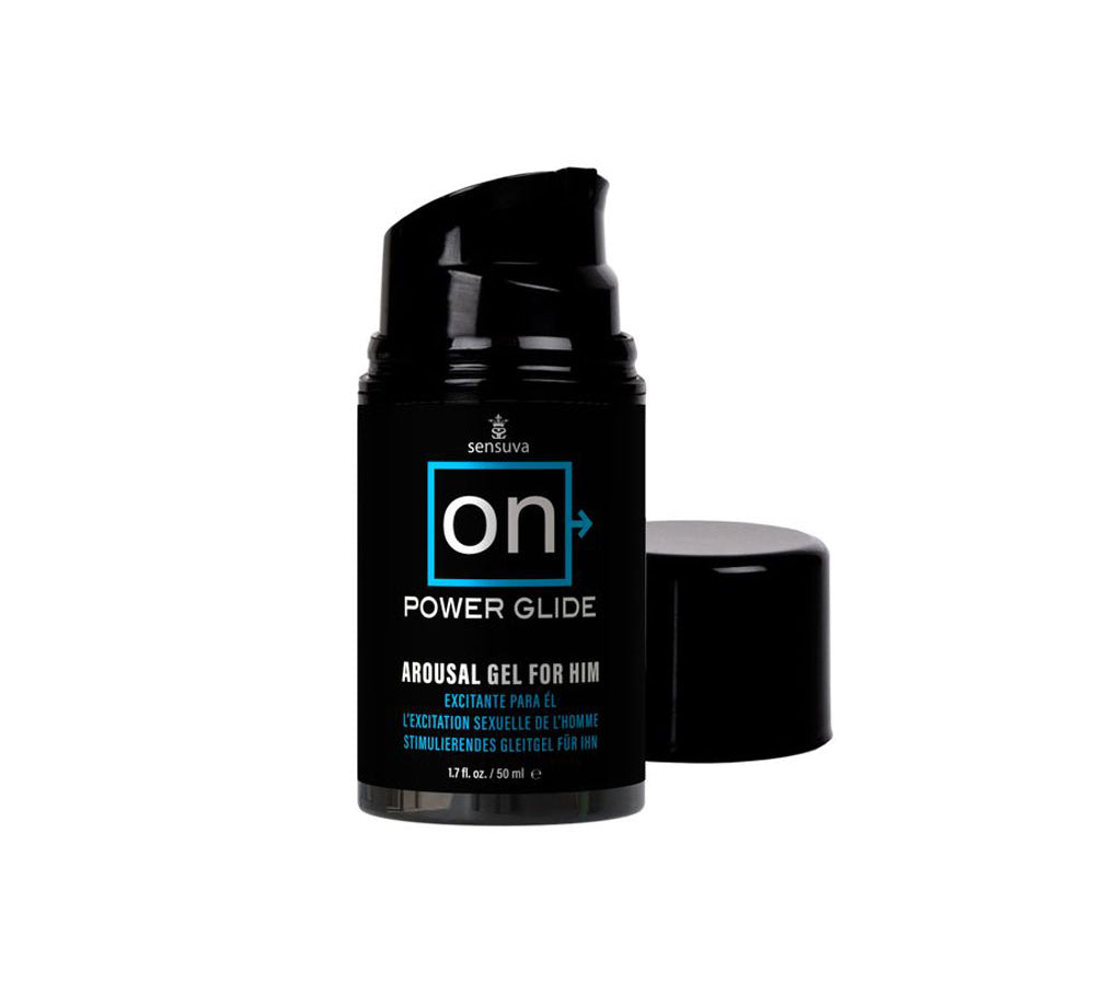 Estimulante Para Pene - ON Power Glide - 50ml. - Sensuva - Sex shop dominame.cl