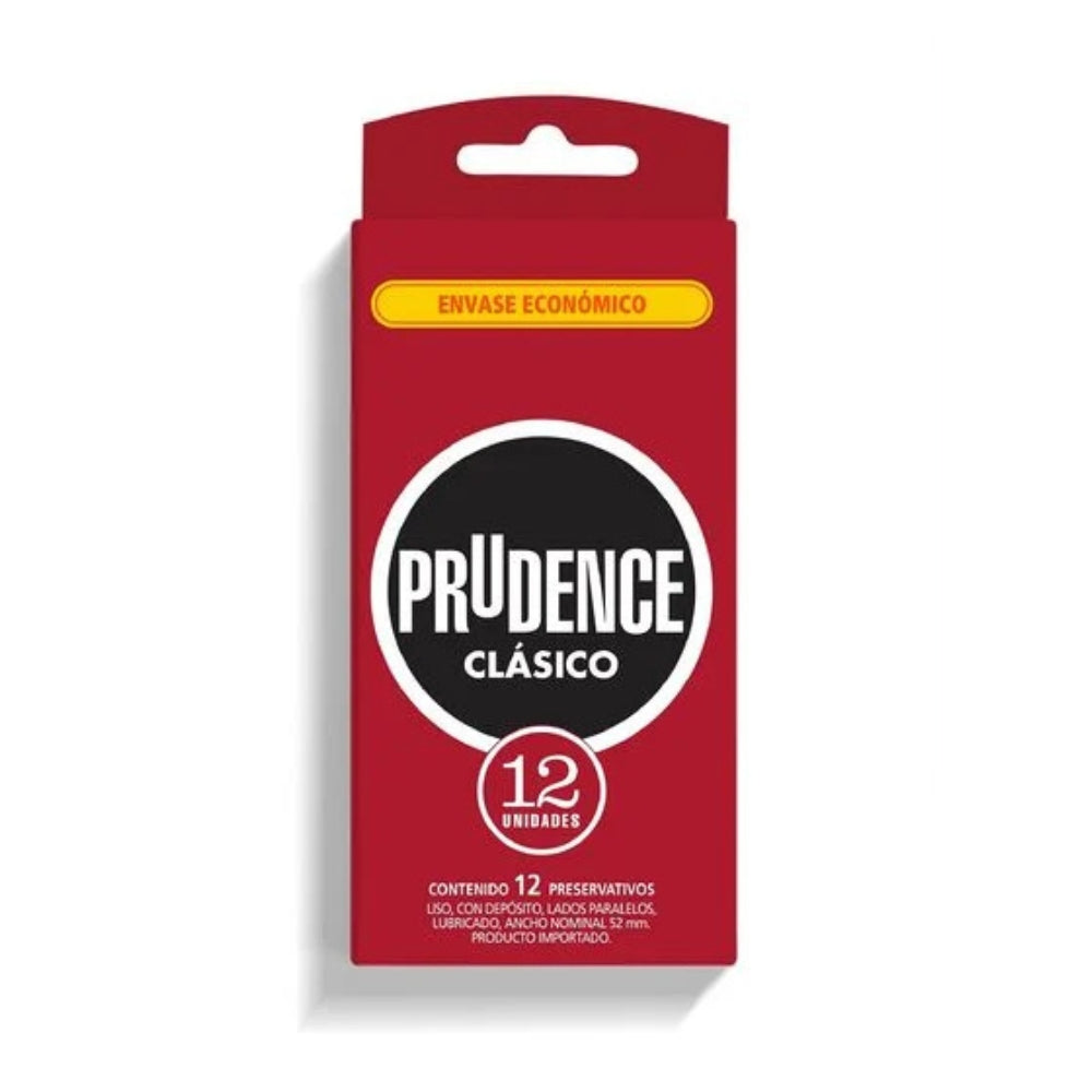 condones prudence clasico 12 unidades