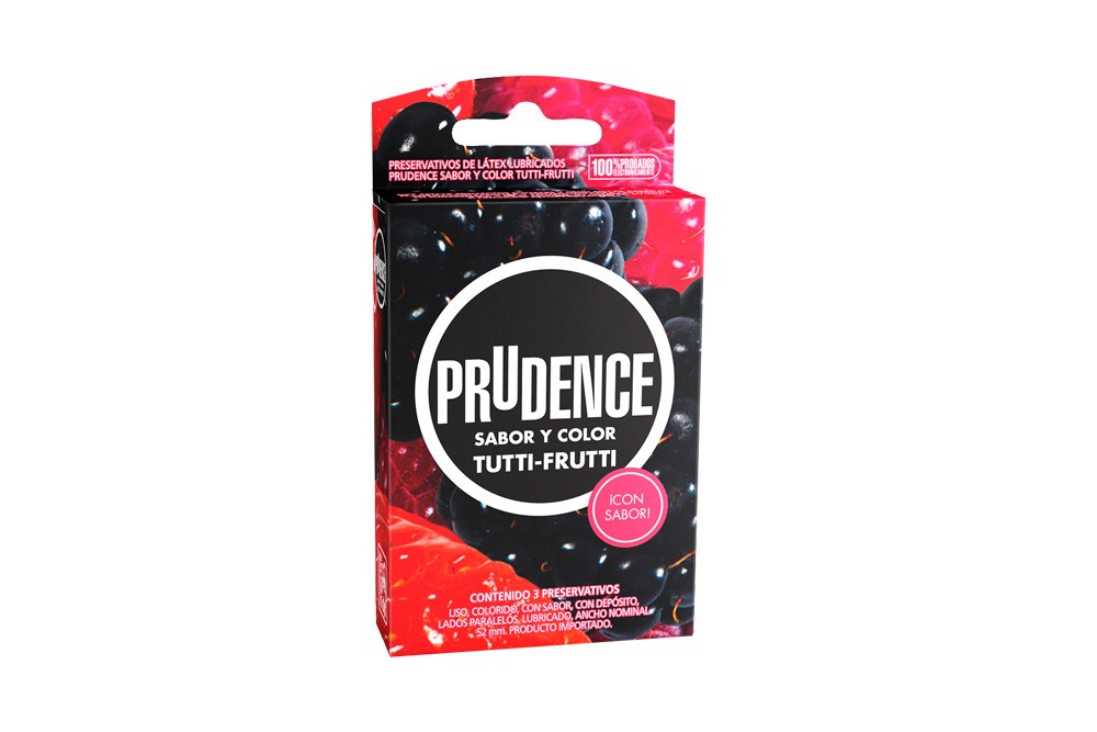 Condones Tutti Frutti - 3u.