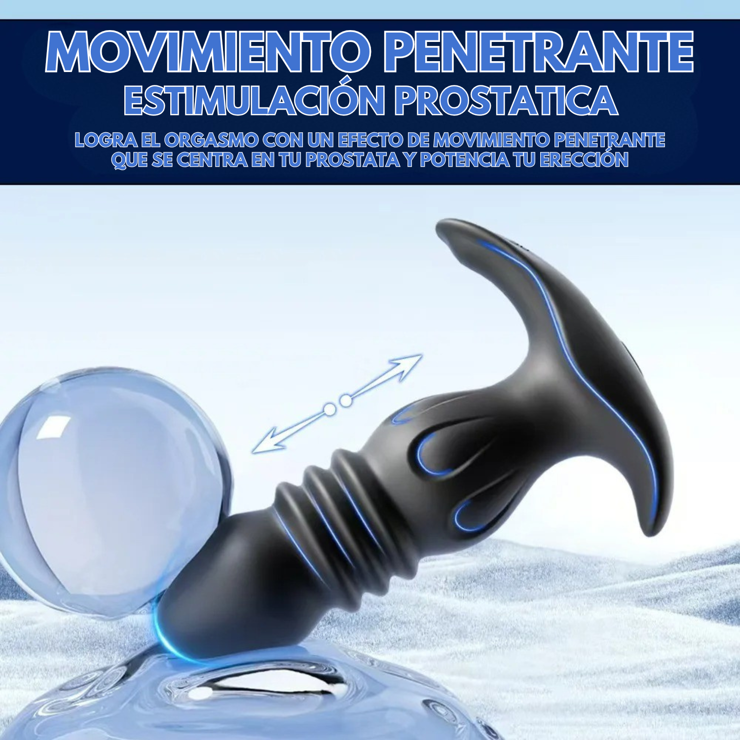 Vibrador prostatico tony