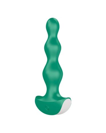 Satysfyer - Plug Vibrante Lolli Green - Plug anal con 2 motores y potentes vibraciones - Juguetes para adultos - Sex Shop