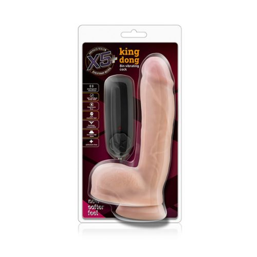 Conoce al Rey Dong. 20.3 cm de grueso placer realista hecho con nuestro X5 Plus, una sensación realista y ultrasuave.